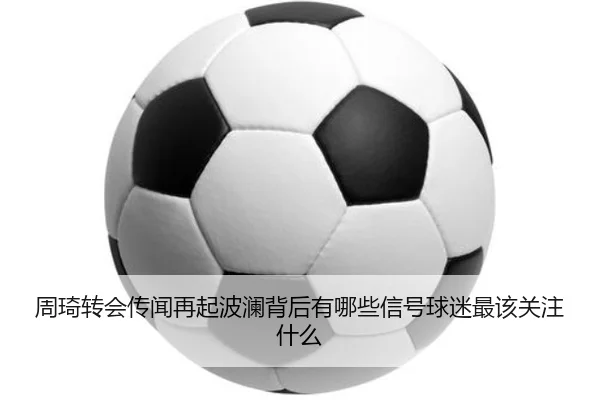 周琦转会传闻再起波澜背后有哪些信号球迷最该关注什么
